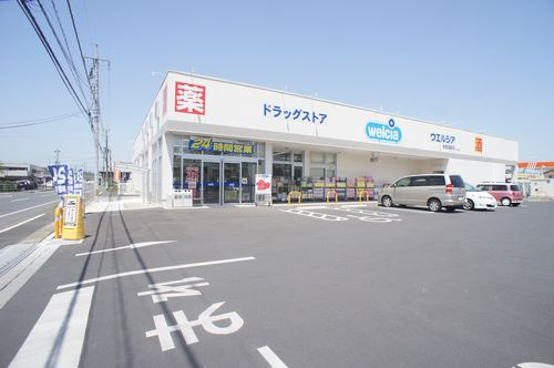 【ドラッグストア】ウエルシア　佐野富岡店まで1208ｍ