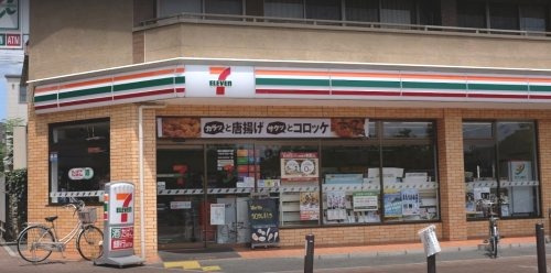 【コンビニエンスストア】セブンイレブン　西宮夙川店まで465ｍ