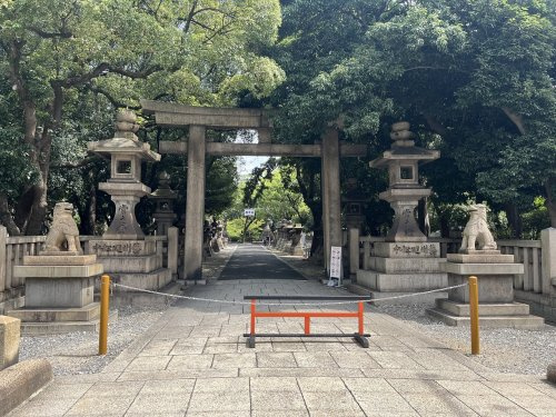 【公園】住吉大社まで854ｍ