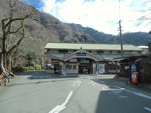 【駅】八瀬比叡山口まで2010ｍ