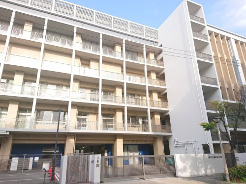 【小学校】神戸市立灘の浜小学校まで858ｍ