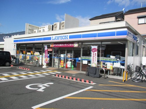 【コンビニエンスストア】ローソン　国道西野店まで388ｍ