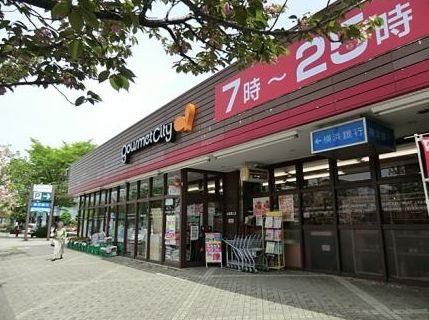 【スーパー】グルメシティ鶴川緑山店まで1555ｍ