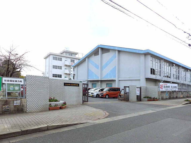 【中学校】北九州市立浅川中学校まで1222ｍ