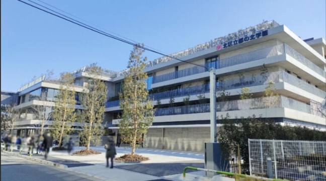 【中学校】北区立都の北学園まで949ｍ