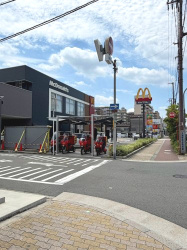 【ファーストフード】マクドナルド　放出店まで350ｍ
