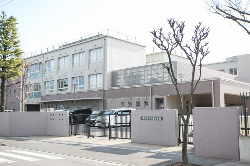 【小学校】草加市立松原小学校まで803ｍ
