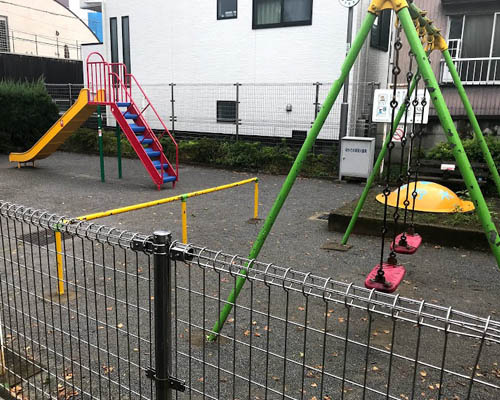 【公園】千駄木三丁目第二児童遊園まで402ｍ