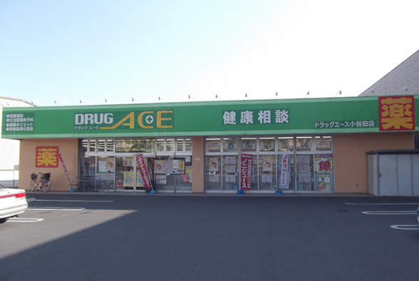 【ドラッグストア】ドラッグエース小谷田店まで1290ｍ