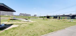 【公園】百間川緑地公園まで1718ｍ