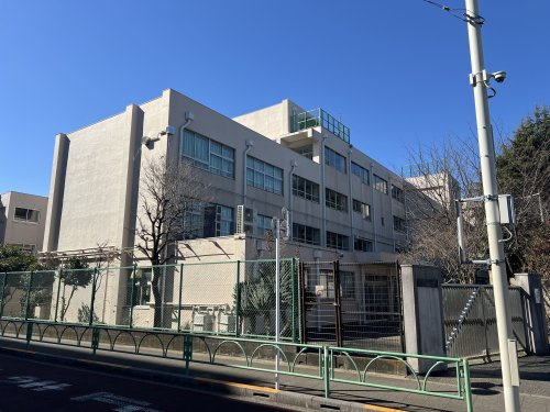 【中学校】世田谷区立千歳中学校まで600ｍ