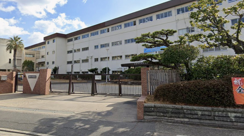 【中学校】広島市立庚午中学校まで1080ｍ