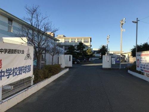 【中学校】浜松市立曳馬中学校まで1312ｍ
