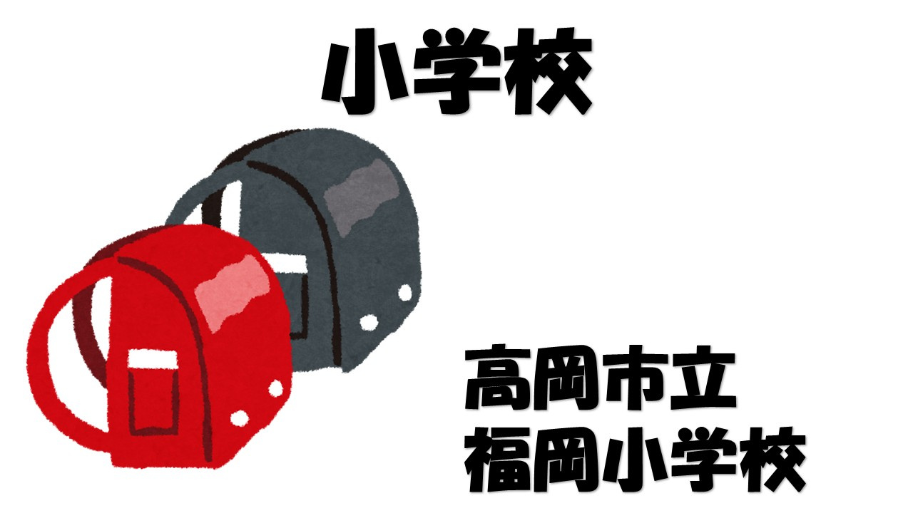 【小学校】高岡市立福岡小学校まで2631ｍ
