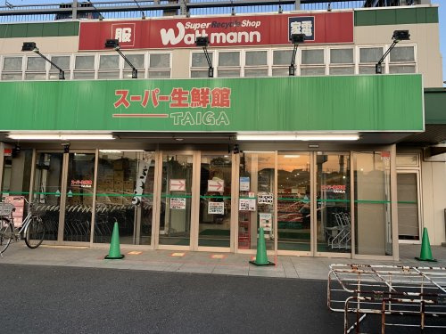 【スーパー】スーパー生鮮館TAIGA(タイガ)　藤沢石川店まで493ｍ