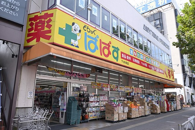 【ドラッグストア】どらっぐぱぱす　赤塚新町店まで515ｍ