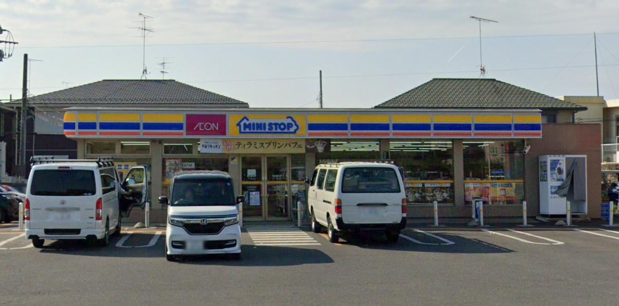 【コンビニエンスストア】ミニストップ　下妻店まで493ｍ