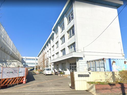 【中学校】藤沢市立善行中学校まで655ｍ