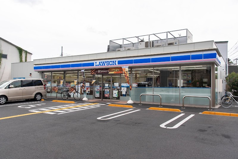 【コンビニエンスストア】ローソン　足立谷在家二丁目店まで466ｍ