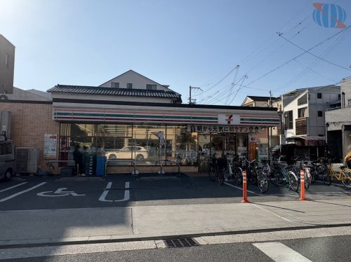 【コンビニエンスストア】セブンイレブン　大阪阪南町3丁目店まで80ｍ