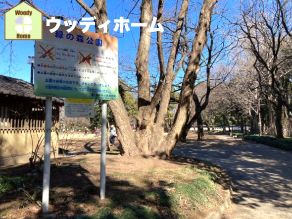 【公園】緑の森公園まで666ｍ