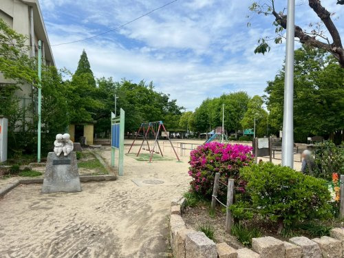 【公園】難波公園まで360ｍ