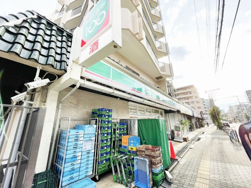 【コンビニエンスストア】ローソンストア100　LS都島中野町店まで481ｍ