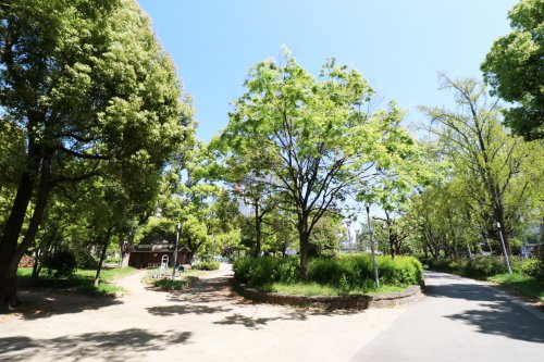 【公園】靱公園まで456ｍ