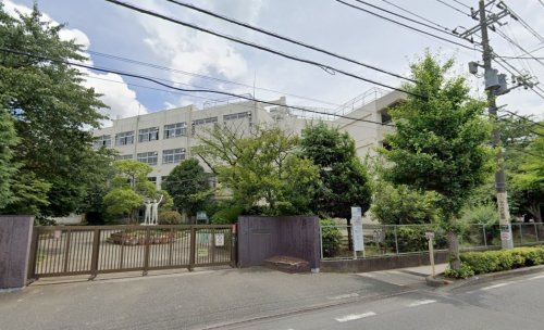 【小学校】市川市立新浜小学校まで600ｍ