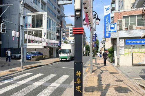 【その他】神楽坂通りまで484ｍ