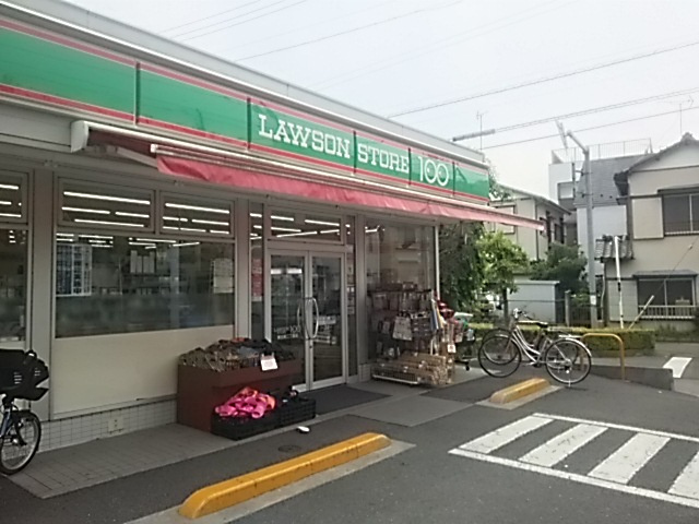 【コンビニエンスストア】ローソンストア100　蕨北町二丁目店まで93ｍ