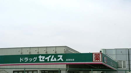 【ドラッグストア】ドラッグセイムス北羽生店まで375ｍ