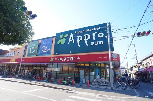 【スーパー】食品館アプロたつみ店まで500ｍ