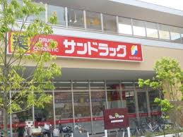 【ドラッグストア】サンドラッグ八王子並木店まで600ｍ