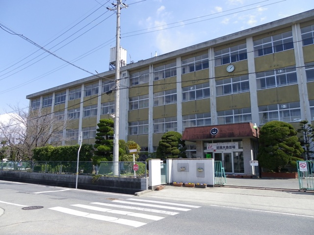 【中学校】氷丘中学校まで1271ｍ