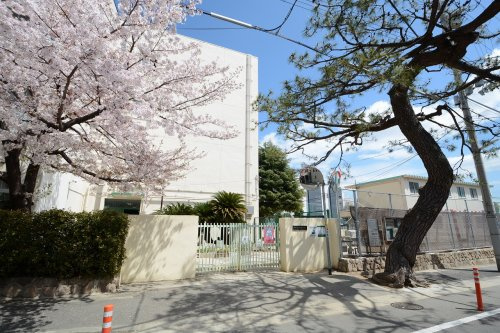 【中学校】神戸市立御影中学校まで1222ｍ