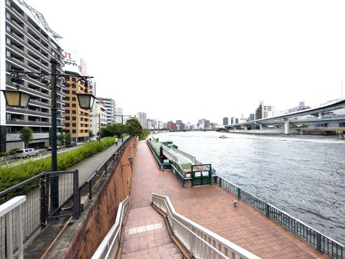 【公園】隅田川テラスまで360ｍ