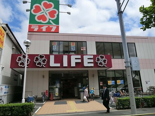 【スーパー】ライフ亀戸店まで58ｍ