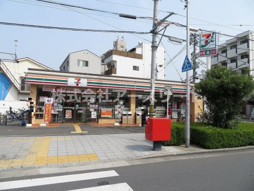【コンビニエンスストア】セブンイレブン　阪急下新庄駅前店まで194ｍ