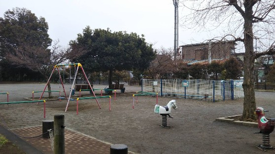 【公園】海谷公園まで658ｍ