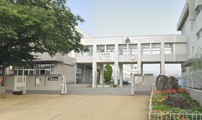 【中学校】姫路市立城乾中学校まで1955ｍ