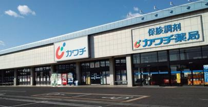 【ドラッグストア】カワチ薬品　土浦南店まで1800ｍ