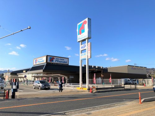 【スーパー】万代　法隆寺店まで594ｍ