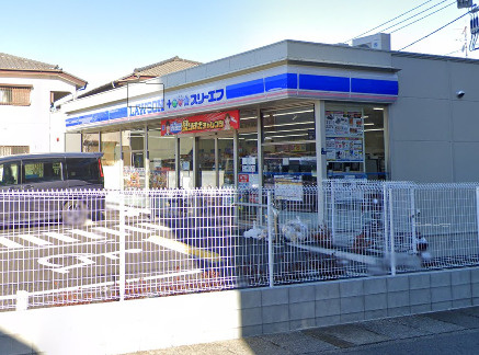 【コンビニエンスストア】ローソン・スリーエフ　市川田尻四丁目店まで482ｍ