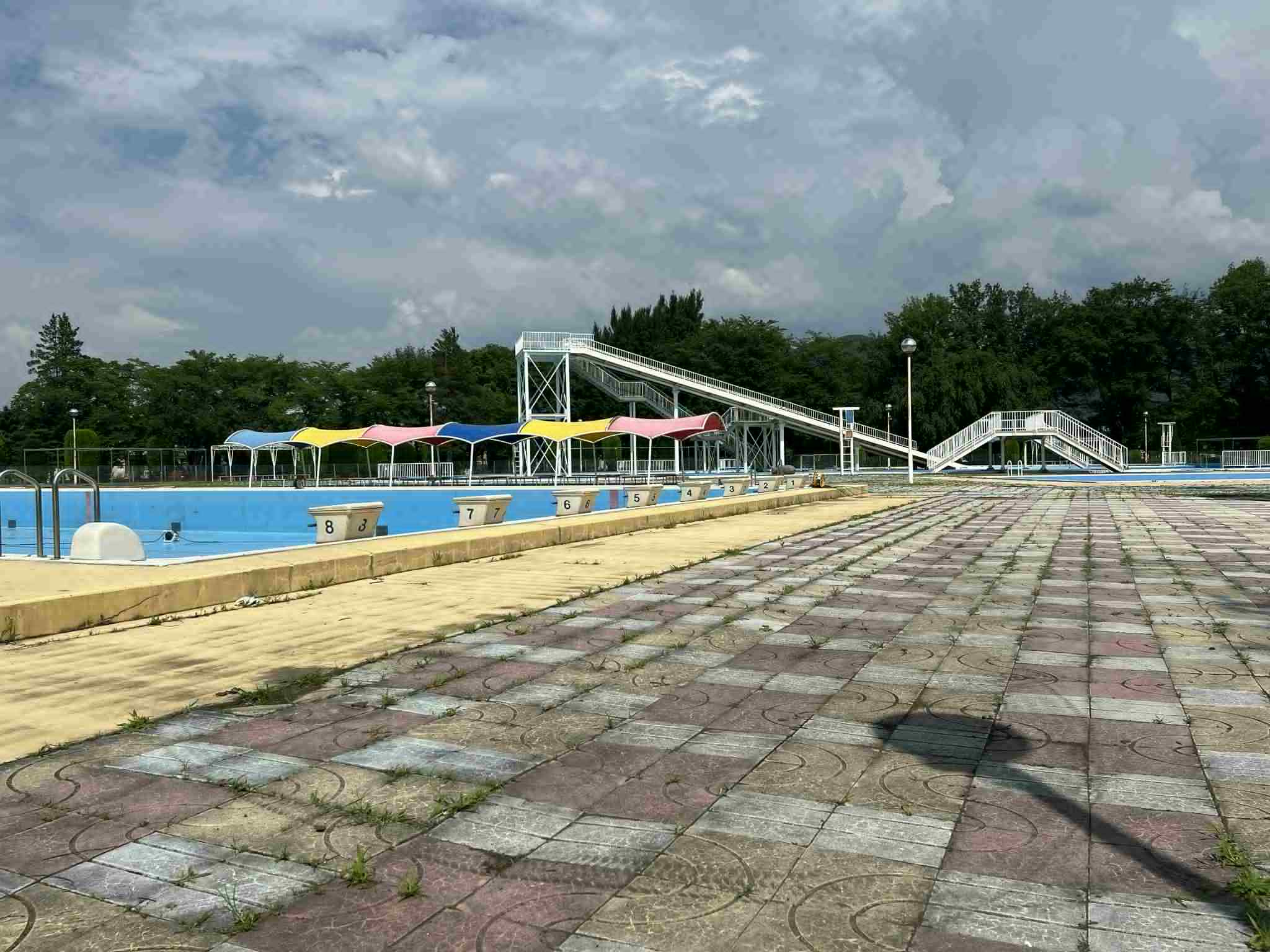 【プール】更埴中央公園市民プールまで1201ｍ