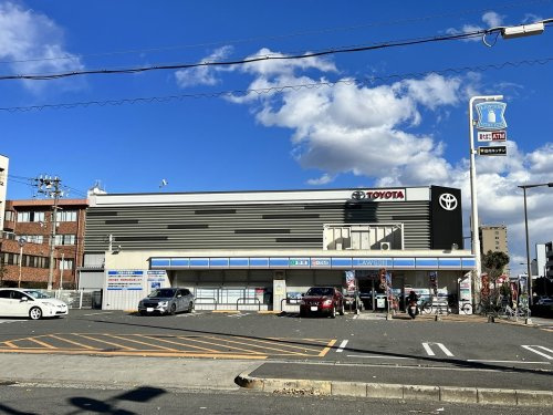 【コンビニエンスストア】ローソン　南津守七丁目店まで503ｍ