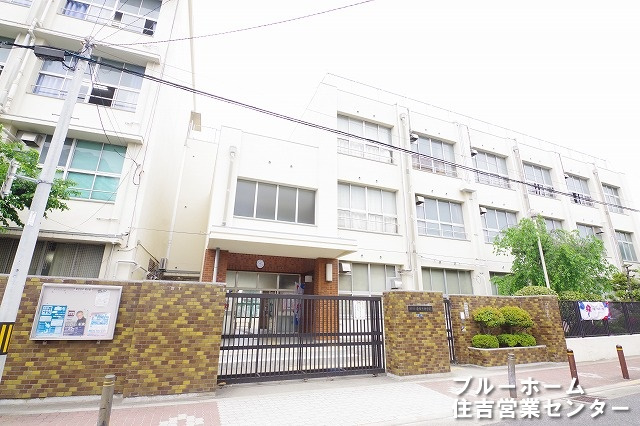 【中学校】大阪市立東住吉中学校まで748ｍ