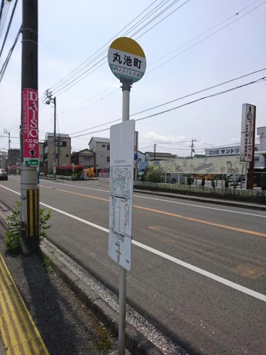 【バス停】丸池町バス停まで95ｍ