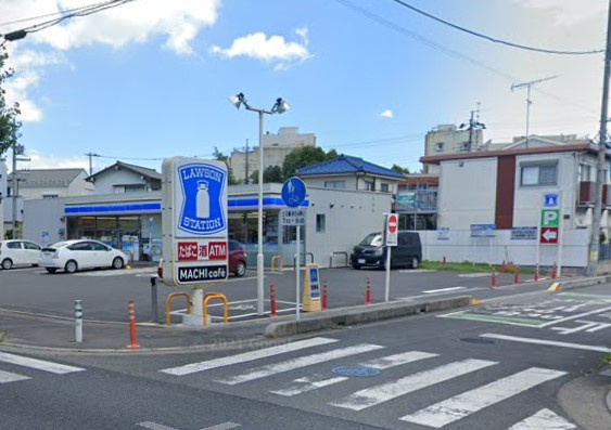 【コンビニエンスストア】ローソン　東越谷四丁目店まで306ｍ