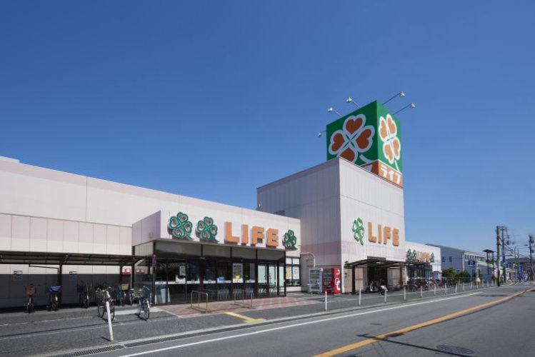 【スーパー】ライフ　福泉店まで867ｍ